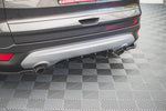 Maxton Parts - Heckansatz Diffusor passend für Ford Escape Mk3 schwarz Hochglanz