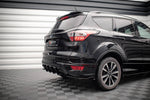Maxton Parts - Heckansatz Diffusor passend für Ford Escape ST-Line Mk3 schwarz matt
