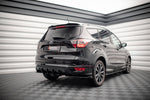 Maxton Parts - Heckansatz Diffusor passend für Ford Escape ST-Line Mk3 schwarz matt