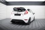 Maxton Parts - Heckansatz Diffusor passend für Ford Fiesta ST (3-Türige version) Mk7 FL schwarz Hochglanz