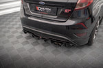 Maxton Parts - Heckansatz Diffusor passend für Ford Fiesta ST (5-Türige version) Mk7 FL schwarz Hochglanz