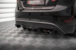 Maxton Parts - Heckansatz Diffusor passend für Ford Fiesta ST (5-Türige version) Mk7 FL schwarz Hochglanz