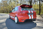 Maxton Parts - Heckansatz Diffusor passend für Ford Fiesta ST Mk6 schwarz Hochglanz