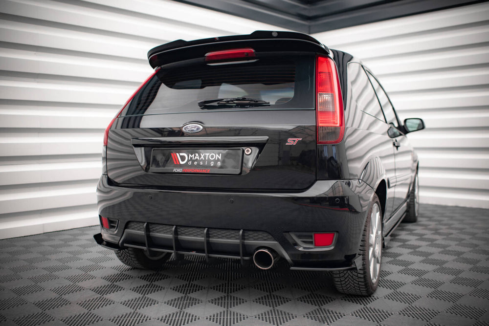 Maxton Parts - Heckansatz Diffusor passend für Ford Fiesta ST Mk6 schwarz matt