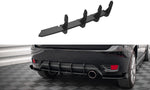 Maxton Parts - Heckansatz Diffusor passend für Ford Fiesta ST Mk6 schwarz matt