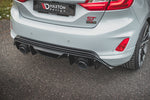Maxton Parts - Heckansatz Diffusor passend für Ford Fiesta ST mk8 schwarz Hochglanz+Milltek Sport Endschalldämpfer poliert + GPF System