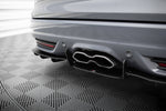 Maxton Parts - Heckansatz Diffusor passend für Ford Focus ST Mk3 Kombi schwarz matt