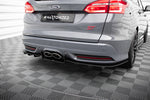 Maxton Parts - Heckansatz Diffusor passend für Ford Focus ST Mk3 Kombi schwarz matt