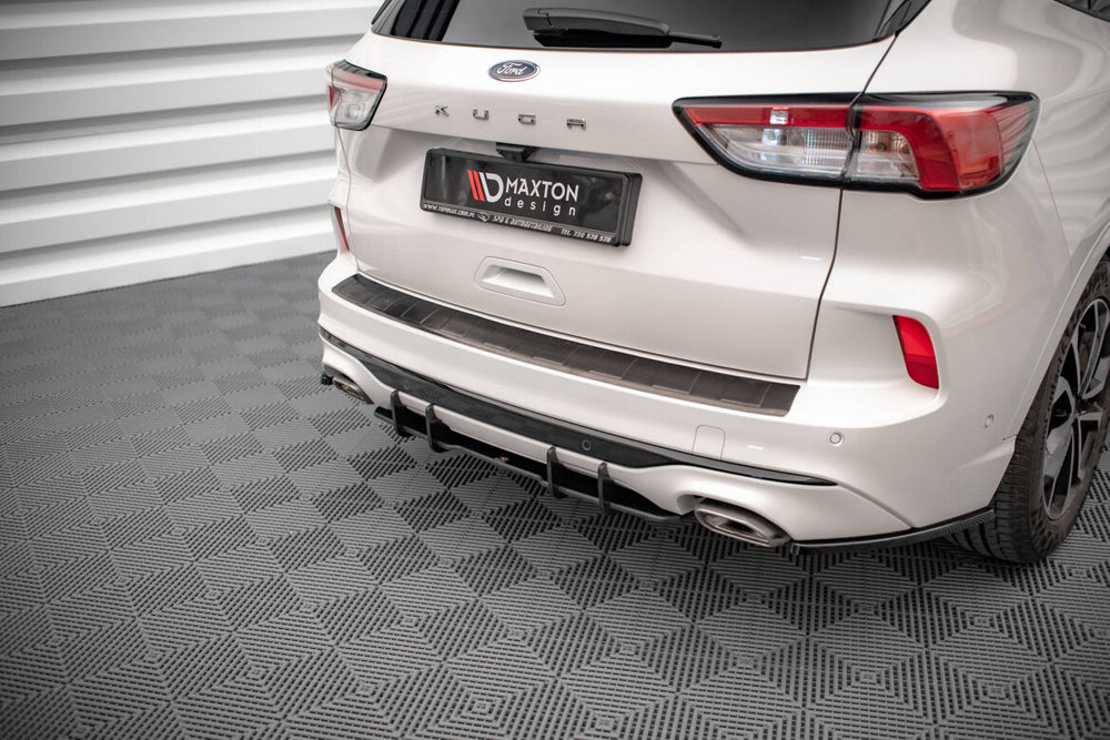 Maxton Parts - Heckansatz Diffusor passend für Ford Kuga ST-Line Mk3 schwarz matt