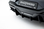 Maxton Parts - Heckansatz Diffusor passend für Ford Mustang Dark Horse Mk7 schwarz matt