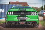 Maxton Parts - Heckansatz Diffusor passend für Ford Mustang GT Mk6 FL schwarz matt