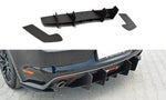 Maxton Parts - Heckansatz Diffusor passend für Ford Mustang GT Mk6 schwarz matt