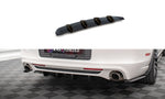 Maxton Parts - Heckansatz Diffusor passend für Ford Mustang Mk5 FL schwarz Hochglanz