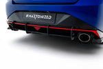 Maxton Parts - Heckansatz Diffusor passend für Hyundai Elantra N Mk7 schwarz matt