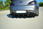 Maxton Parts - Heckansatz Diffusor passend für Hyundai Genesis Coupe MK.1 schwarz matt