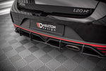 Maxton Parts - Heckansatz Diffusor passend für Hyundai I20 N Mk3 schwarz matt