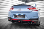 Maxton Parts - Heckansatz Diffusor passend für Hyundai I30 N Fastback Mk3 FL schwarz matt