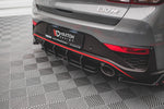 Maxton Parts - Heckansatz Diffusor passend für Hyundai I30 N Hatchback Mk3 FL schwarz matt