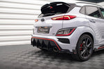 Maxton Parts - Heckansatz Diffusor passend für Hyundai Kona N Mk1 schwarz matt