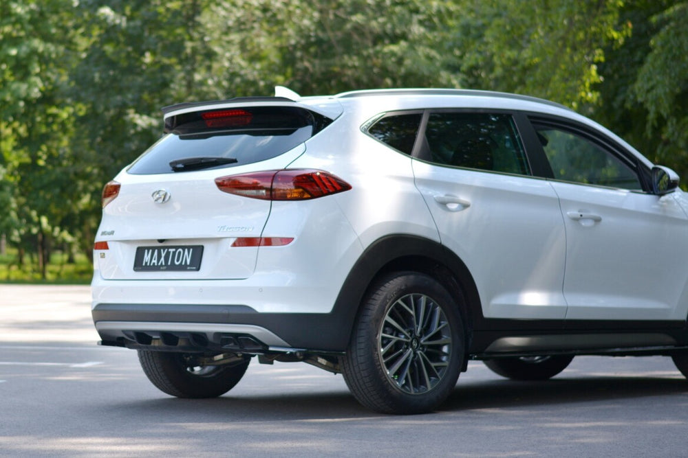 Maxton Parts - Heckansatz Diffusor passend für Hyundai Tucson Mk3 FL schwarz Hochglanz