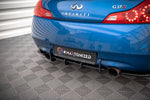 Maxton Parts - Heckansatz Diffusor passend für Infiniti G37 Coupe schwarz matt