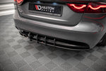 Maxton Parts - Heckansatz Diffusor passend für Jaguar XF R-Sport Mk2 schwarz matt