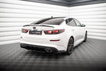 Maxton Parts - Heckansatz Diffusor passend für Kia Optima Mk4 FL schwarz matt