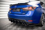 Maxton Parts - Heckansatz Diffusor passend für Lexus GS F Mk4 FL schwarz matt