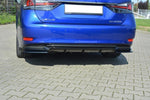 Maxton Parts - Heckansatz Diffusor passend für Lexus GS Mk4 FL H schwarz Hochglanz