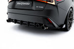 Maxton Parts - Heckansatz Diffusor passend für Lexus IS 500 Mk3 Facelift 2 (XE30) schwarz matt