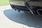 Maxton Parts - Heckansatz Diffusor passend für Lexus RC F schwarz Hochglanz