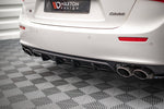 Maxton Parts - Heckansatz Diffusor passend für Maserati Ghibli Mk3 schwarz Hochglanz