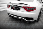 Maxton Parts - Heckansatz Diffusor passend für Maserati Granturismo Mk1 schwarz Hochglanz