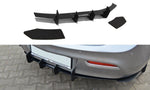 Maxton Parts - Heckansatz Diffusor passend für Mazda 3 MK2 SPORT (vor FL) schwarz matt