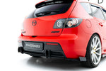 Maxton Parts - Heckansatz Diffusor passend für Mazda 3 MPS Mk1 EU Version schwarz matt