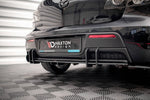 Maxton Parts - Heckansatz Diffusor passend für Mazda 3 MPS Mk1 US-Spec Version schwarz matt