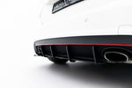 Maxton Parts - Heckansatz Diffusor passend für Mercedes A AMG-Line W176 schwarz matt