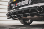 Maxton Parts - Heckansatz Diffusor passend für Mercedes-AMG CLA 35 Aero / 45 Aero C118 schwarz Hochglanz
