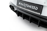 Maxton Parts - Heckansatz Diffusor passend für Mercedes-AMG CLE 53 Aero C236 schwarz matt