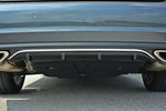 Maxton Parts - Heckansatz Diffusor passend für Mercedes - Benz E Coupe / Cabrio C207 FL / A207 Facelit schwarz Hochglanz