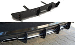 Maxton Parts - Heckansatz Diffusor passend für Mercedes CLS C218 AMG LINE schwarz matt