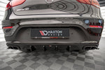Maxton Parts - Heckansatz Diffusor passend für Mercedes GLC Coupe AMG-Line C253 FL schwarz Hochglanz