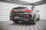 Maxton Parts - Heckansatz Diffusor passend für Mercedes GLE Coupe 63 AMG C292 schwarz Hochglanz