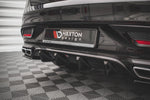 Maxton Parts - Heckansatz Diffusor passend für Mercedes GLE Coupe 63 AMG C292 schwarz Hochglanz