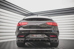 Maxton Parts - Heckansatz Diffusor passend für Mercedes GLE Coupe 63 AMG C292 schwarz Hochglanz