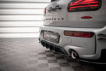 Maxton Parts - Heckansatz Diffusor passend für Mini Cooper Clubman John Cooper Works F54 FL schwarz matt