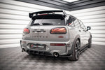 Maxton Parts - Heckansatz Diffusor passend für Mini Cooper Clubman John Cooper Works F54 FL schwarz matt