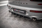 Maxton Parts - Heckansatz Diffusor passend für Mini Cooper Clubman John Cooper Works F54 FL schwarz matt