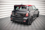 Maxton Parts - Heckansatz Diffusor passend für Mini Cooper John Cooper Works R56 schwarz Hochglanz