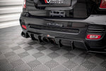 Maxton Parts - Heckansatz Diffusor passend für Mini Cooper John Cooper Works R56 schwarz Hochglanz
